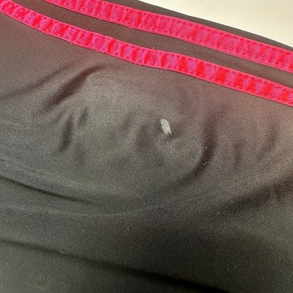 Adidas Girls 3 Stripe Tricot Jogger Size M - Picture 9 of 10